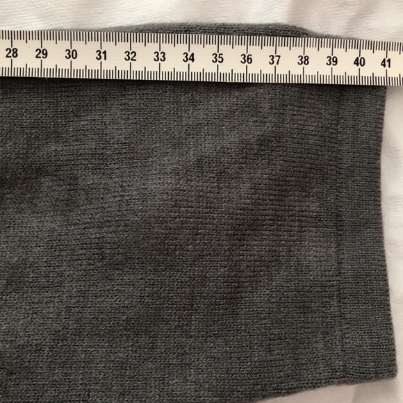 NWT Reitman's Grey Sweater Dress with 3/4 Sleeves - Picture 13 of 14